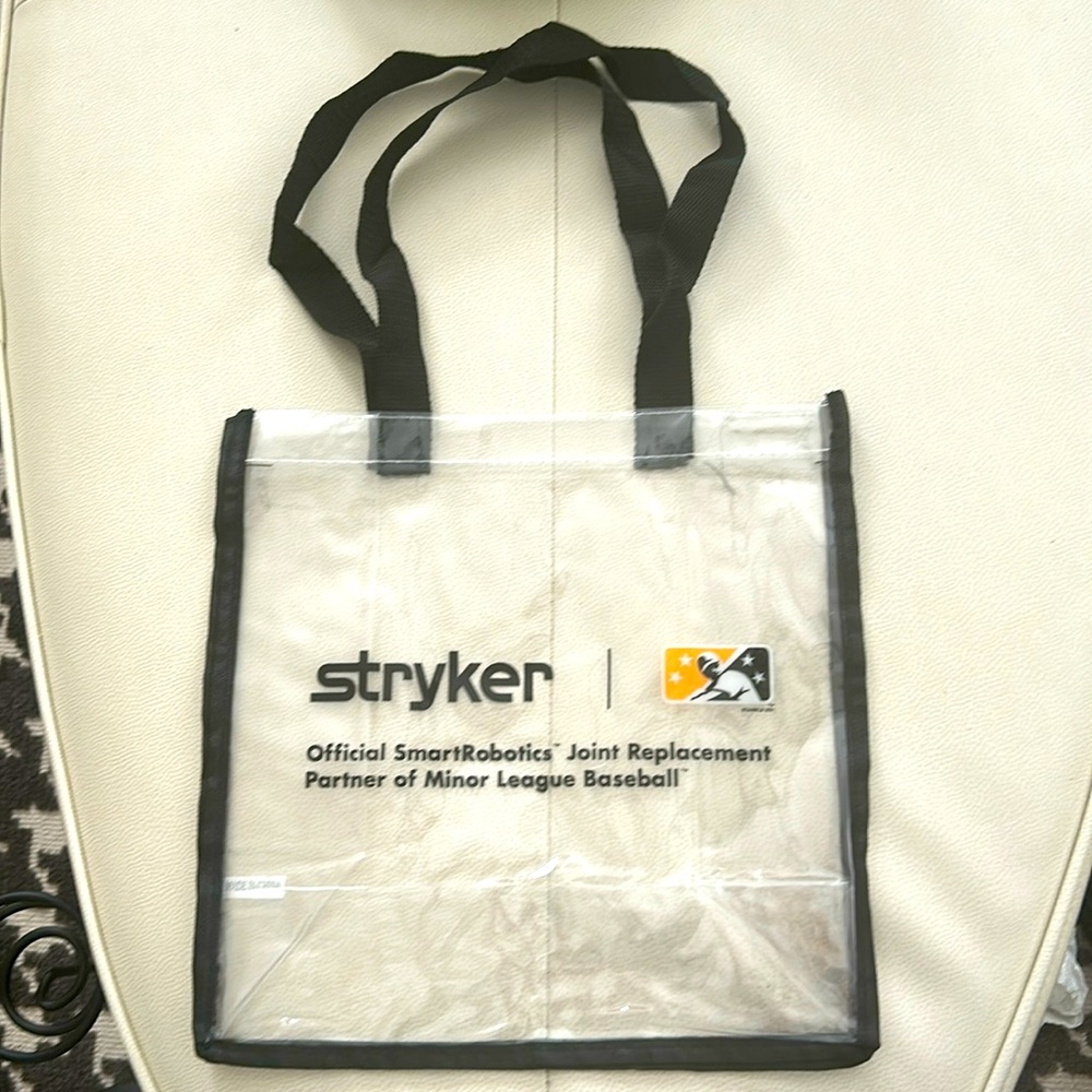 Tote Stadium Bag Clear Transparent Meets Stadium Requirements